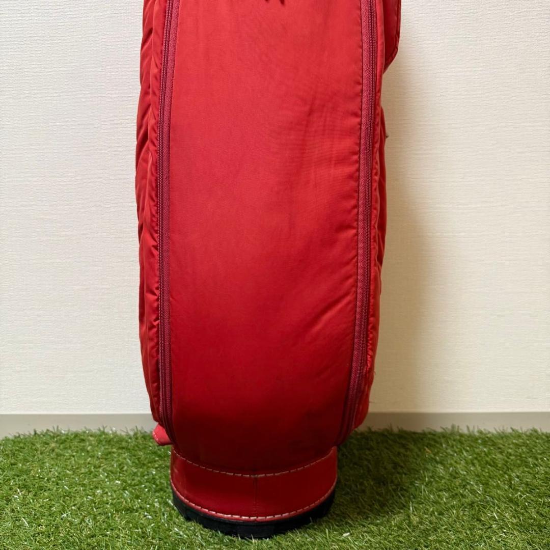 ONOFF オノフ キャディバッグ ゴルフバッグ 8.5型 レッド