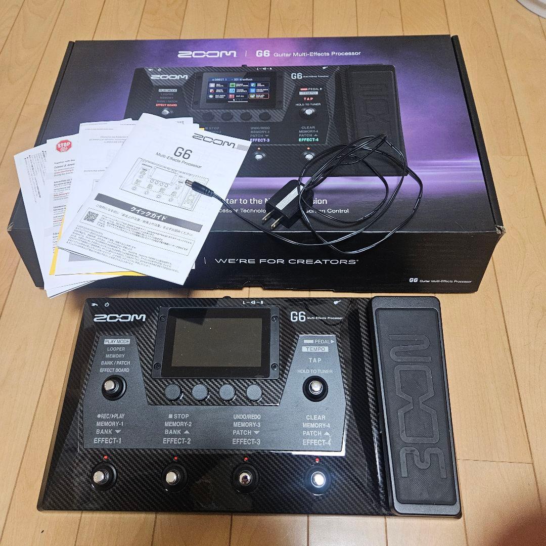 ZOOM G6 ギターエフェクター