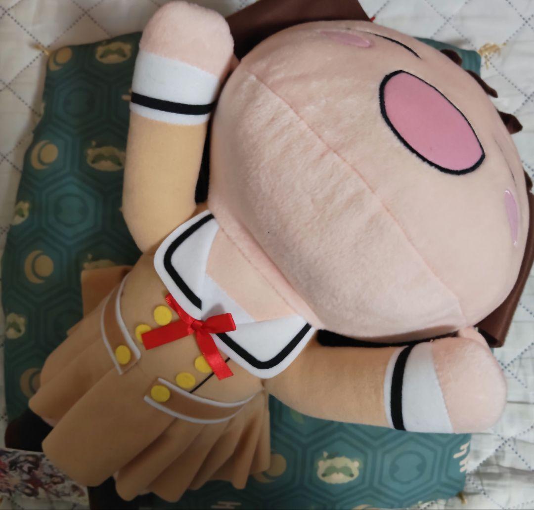 【美品】バンドリ　メガジャンボ寝そべりぬいぐるみ　戸山香澄　ポッピンパーティー