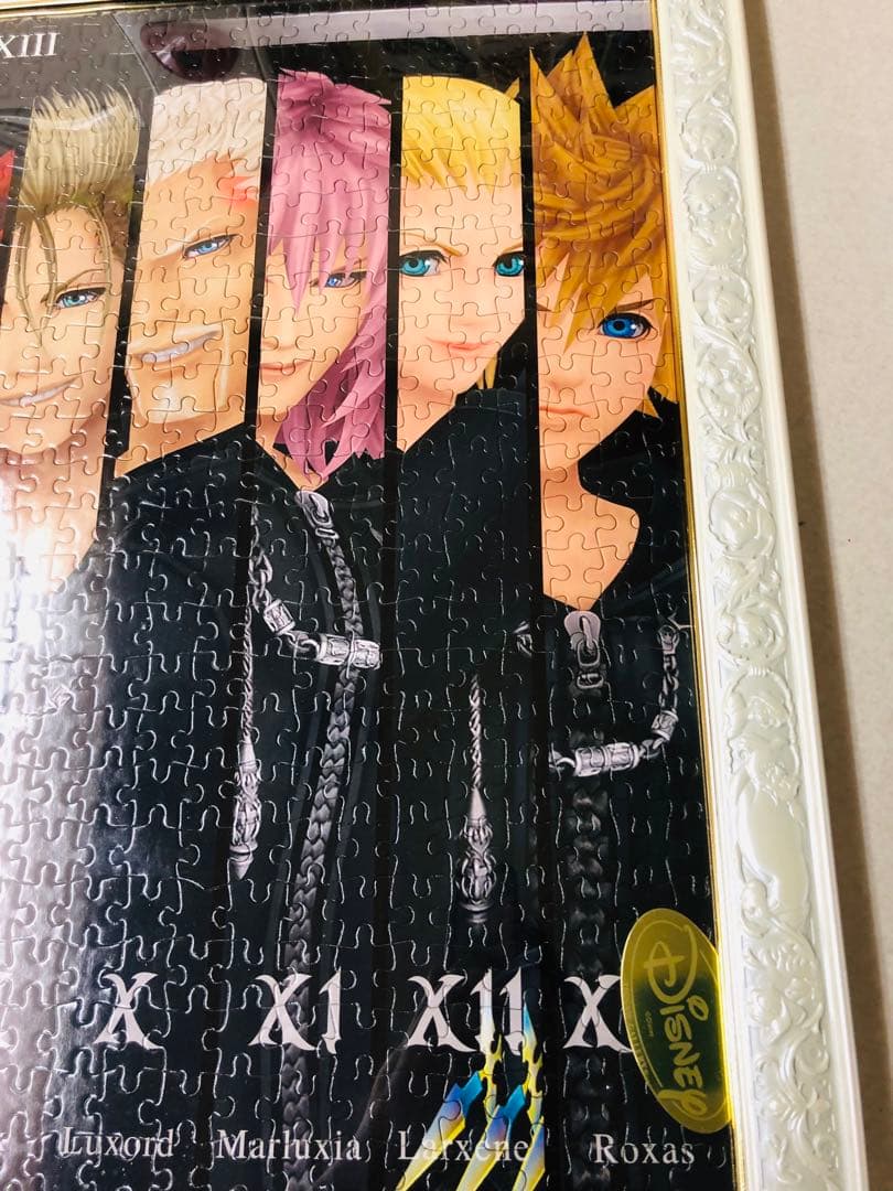 キングダムハーツ ジグソーパズル XIII機関 1000ピース　完成品