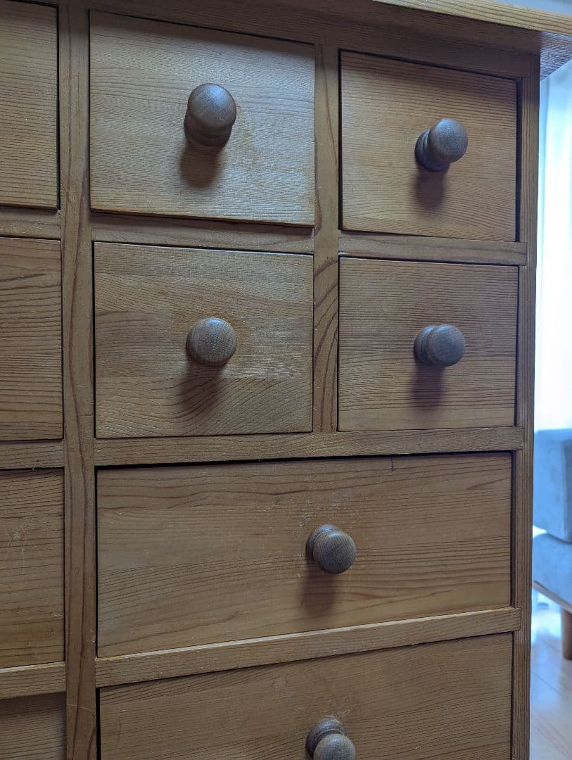 【アンティーク調家具】木製アンティーク調欧風チェスト