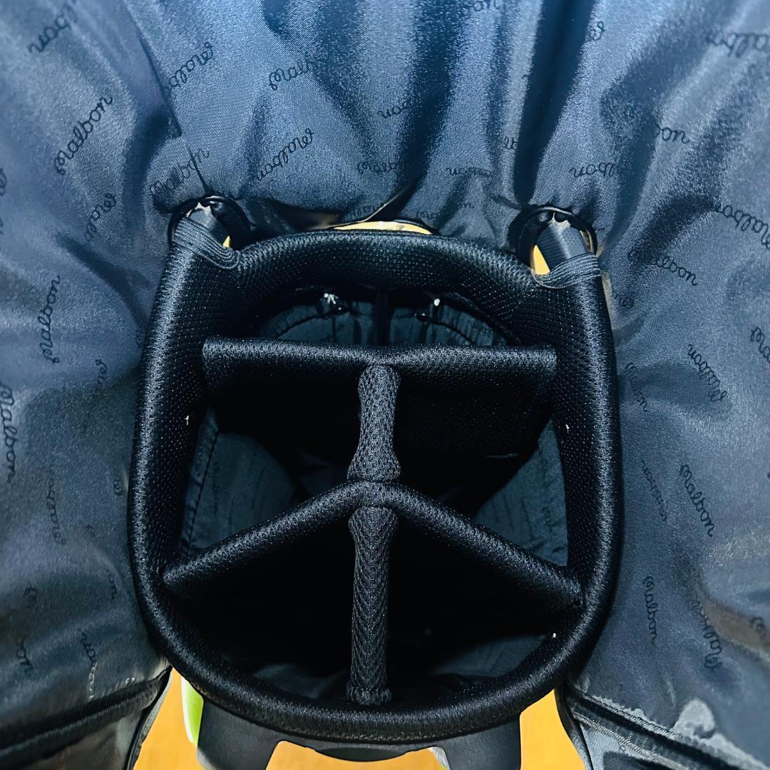 マルボンゴルフ キャディバッグ Malbon Golf　スタンドバッグ 薄緑色