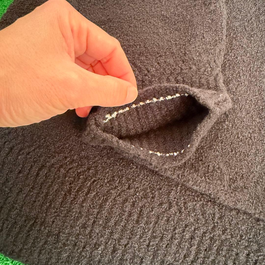 ブリーフィング BRIEFING ホリデー B ロゴ ニット HOL フーディー