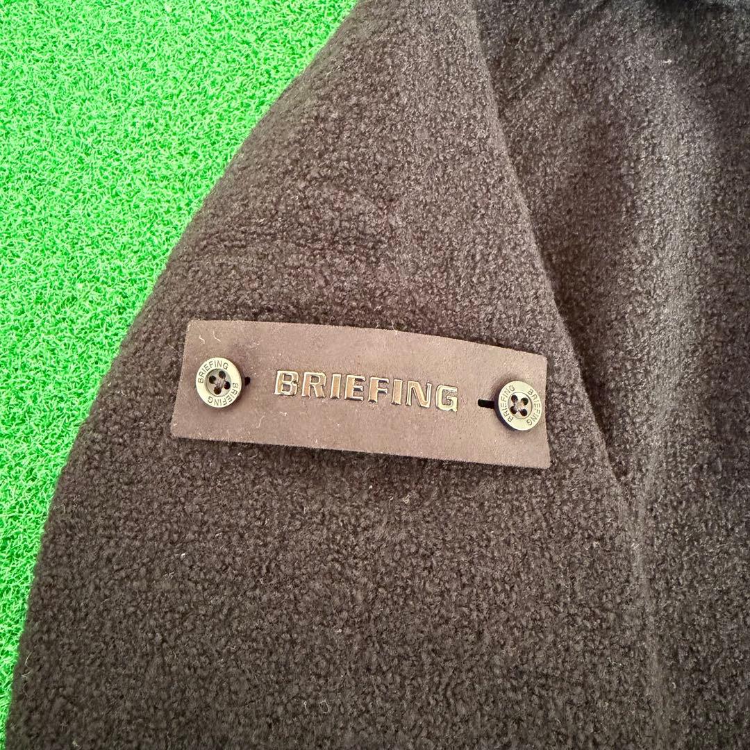 ブリーフィング BRIEFING ホリデー B ロゴ ニット HOL フーディー