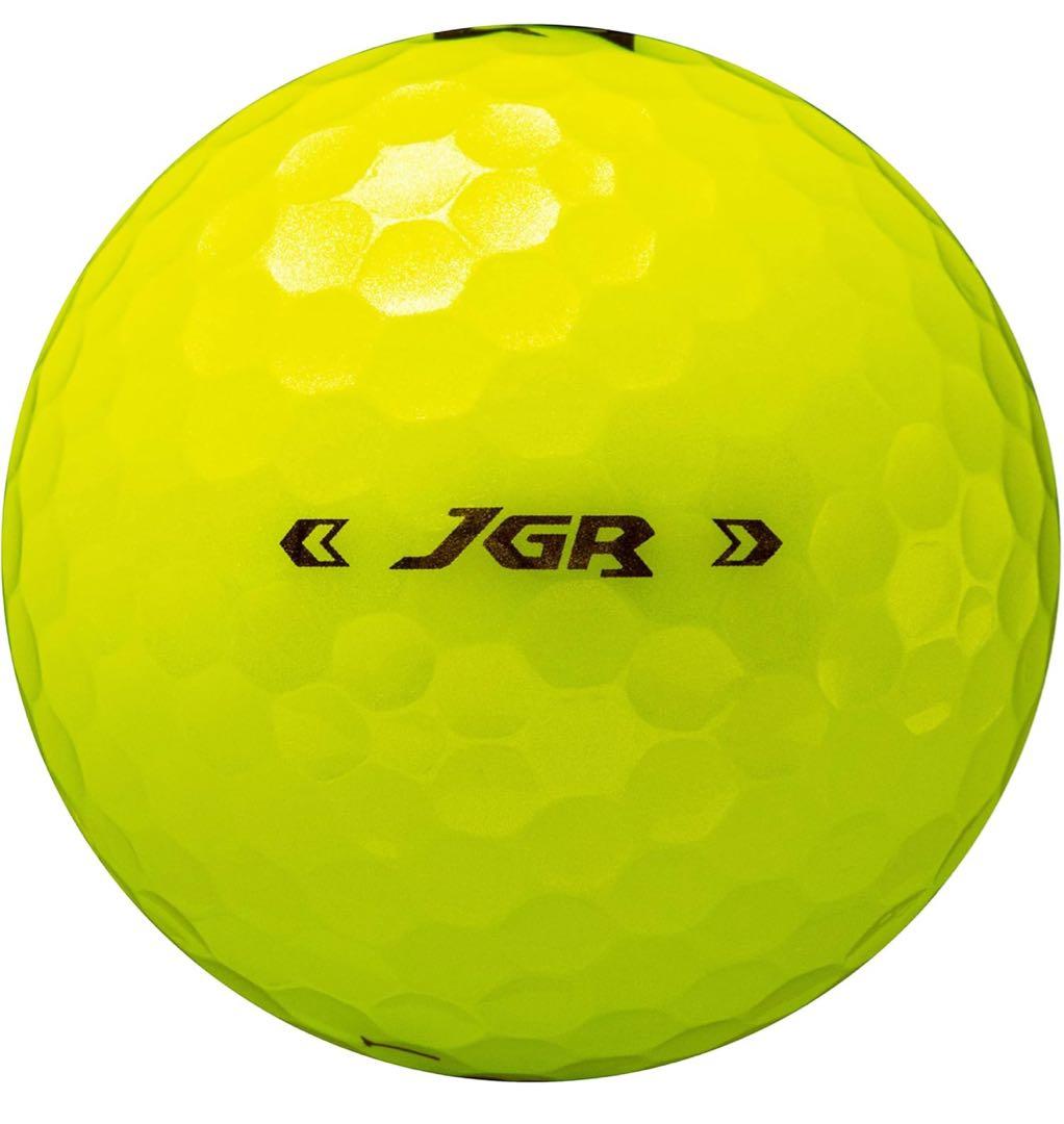 ブリヂストンTOUR B JGR ゴルフボール25年イエロー 2ダース(24個)