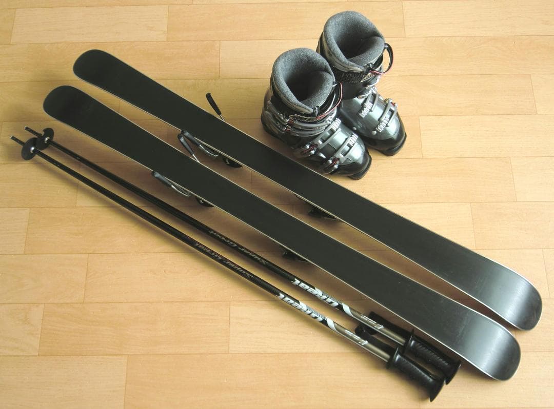 ■■送料無料■SWALLOW■ミッドスキーセット■板120■メンテ付■