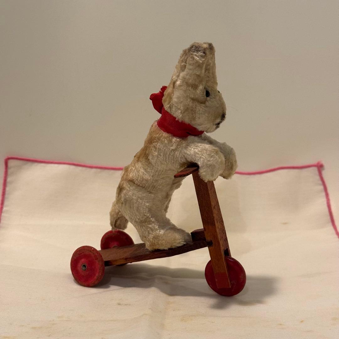 アンティーク ドイツ スクーターうさぎ オリジナル 希少
