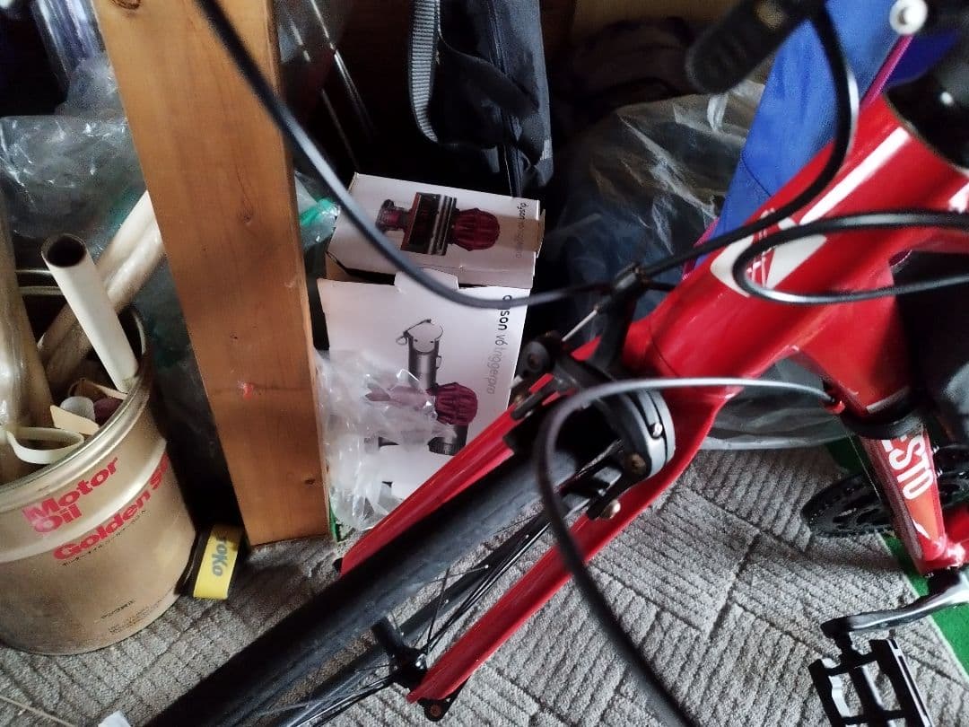 NESTO 赤 ロードバイク 465