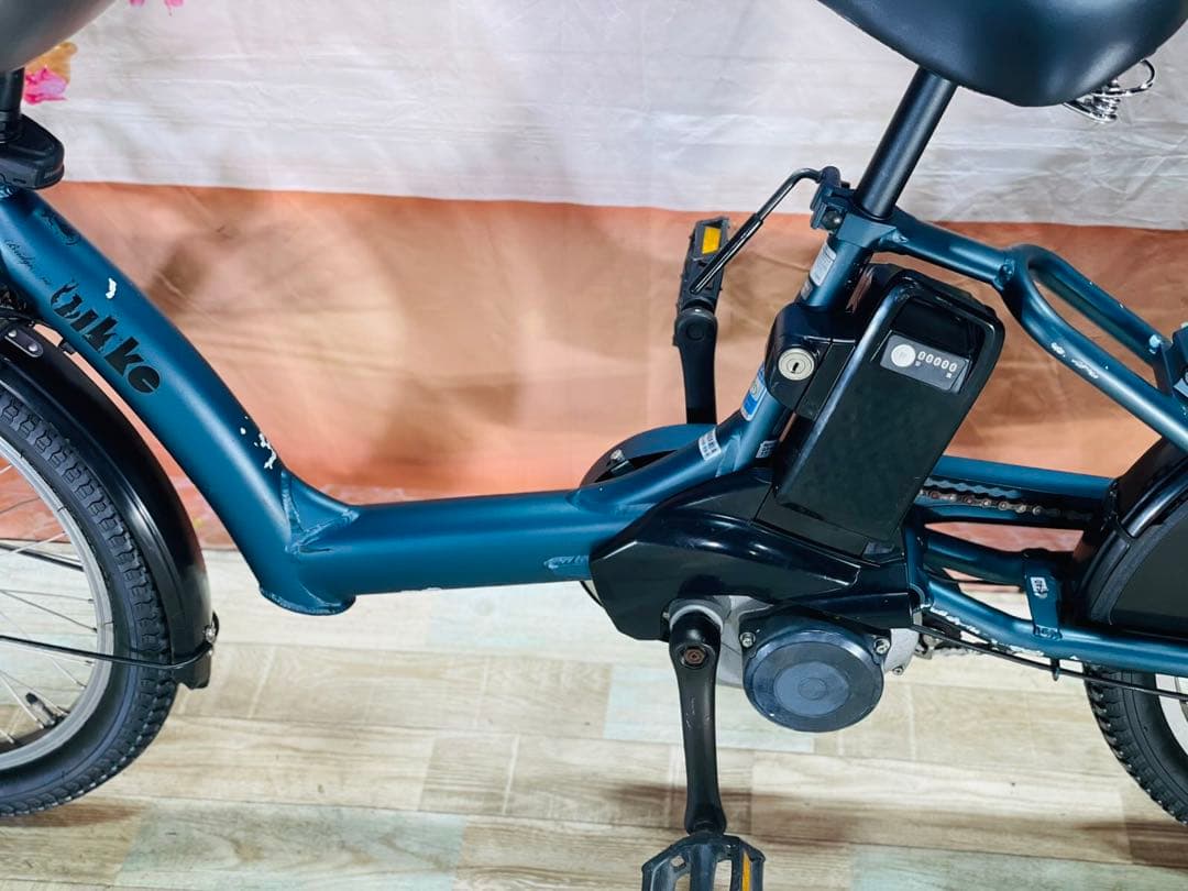 超人気！BIKKE ビッケ12AH⭐️ブリヂストン子供乗せ電動自転車Y1640