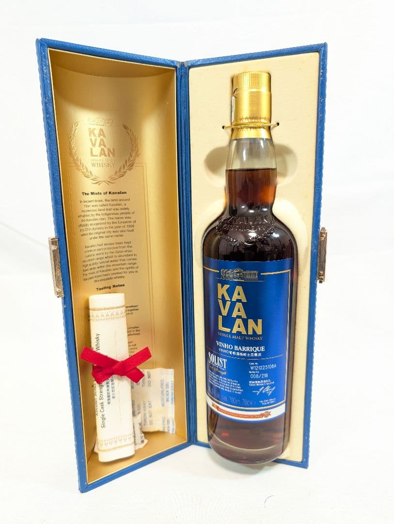 【未開栓】KAVALAN ウイスキー 700mL シングルモルト