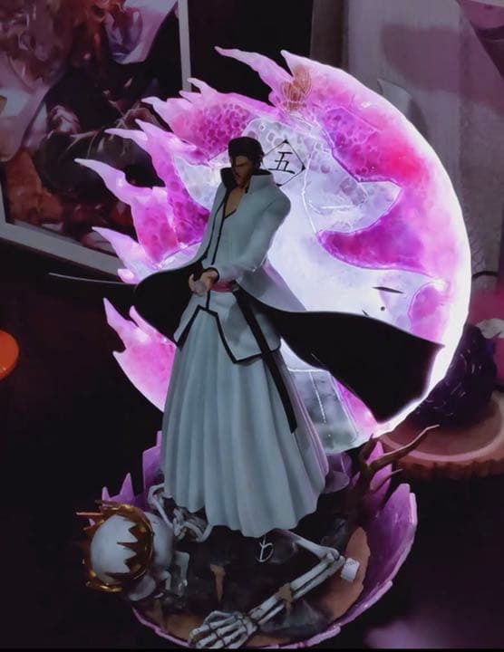 BLEACH 黒衣少年図 蓝染惣右介 2 ガレージキット ガレキ スタチュー