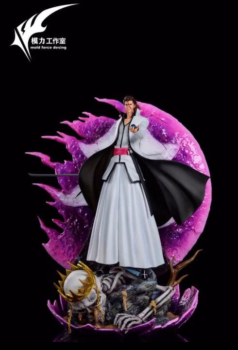 BLEACH 黒衣少年図 蓝染惣右介 2 ガレージキット ガレキ スタチュー