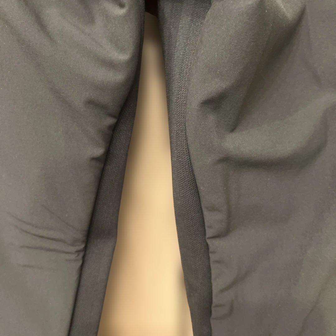 adidas ブラック ゴルフパンツ 中綿タイプウエスト82 新品タグなし