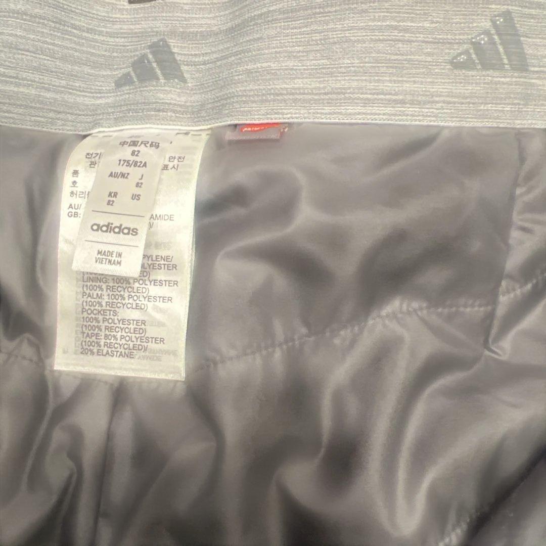 adidas ブラック ゴルフパンツ 中綿タイプウエスト82 新品タグなし