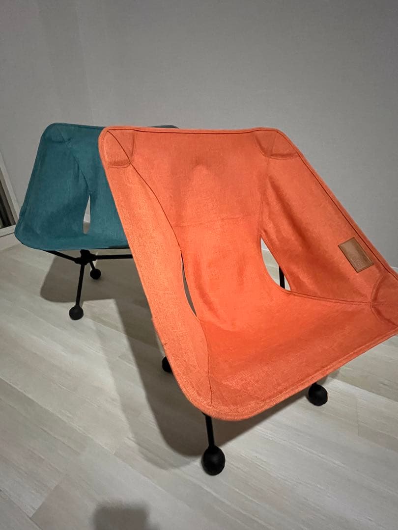 ヘリノックス コンフォートチェア2脚 ビブラムボール付