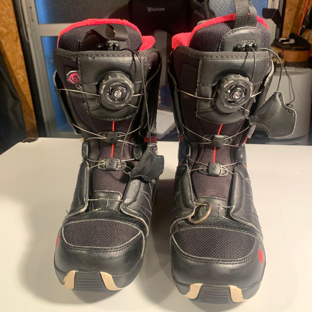 SALOMON スノーボードブーツ 24.0cm PEARL BOA レディース