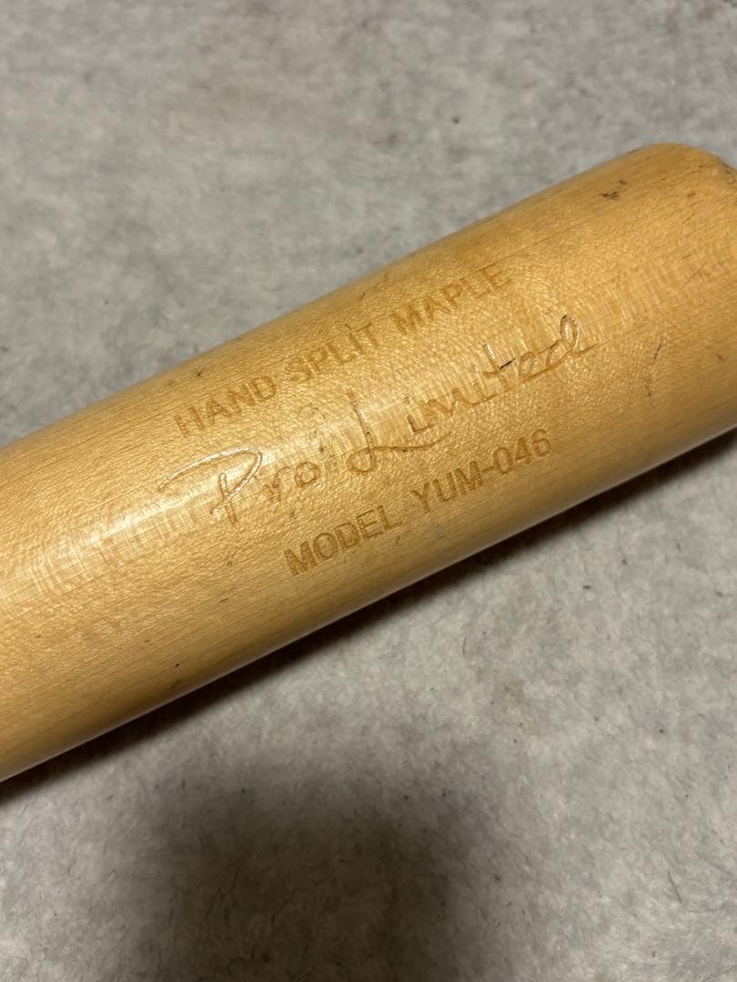 ヤナセ木製バット モデル　YCM-121 YUM-046