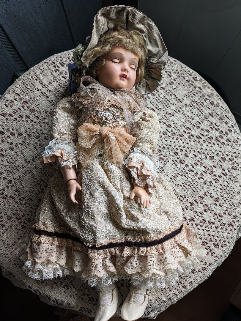 難ありレアカマー＆ラインハルトK&R ビスクドールプラスチックドールアンティーク