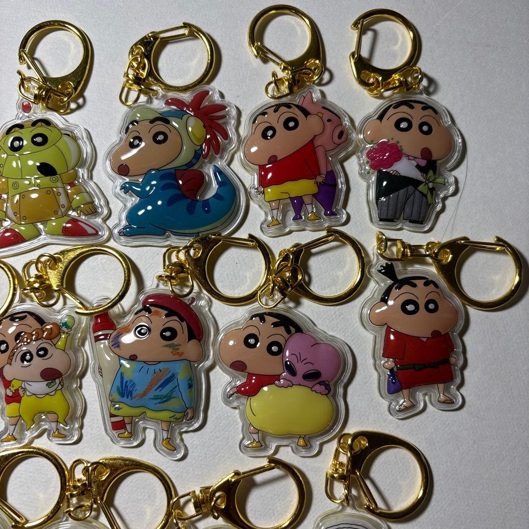 クレヨンしんちゃん　1月限定特価　3Dアクリルキーホルダー17種おまとめセット