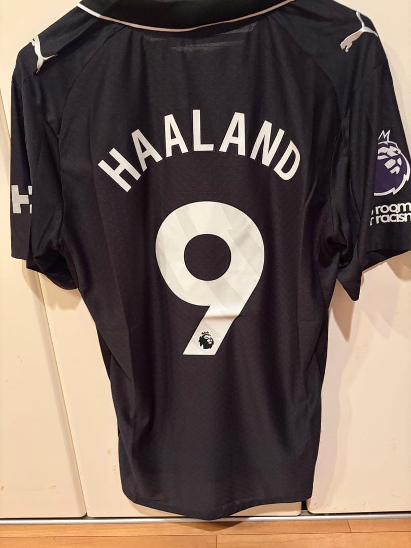 マンチェスター・シティ HAALAND 9 ブラックジャージ