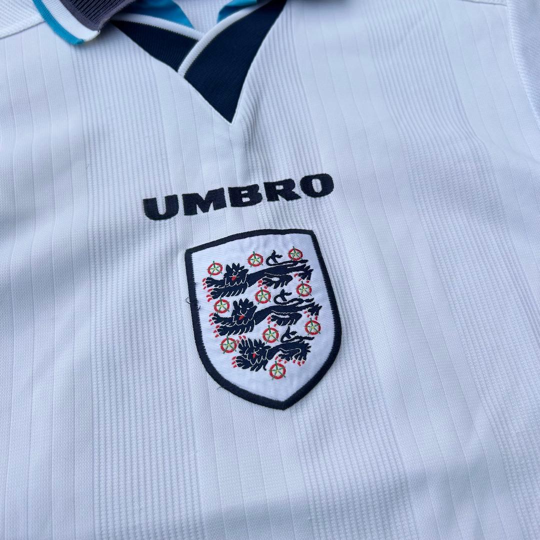 【UMBRO】90s アンブロ イングランド代表 ユニフォーム ベッカム M
