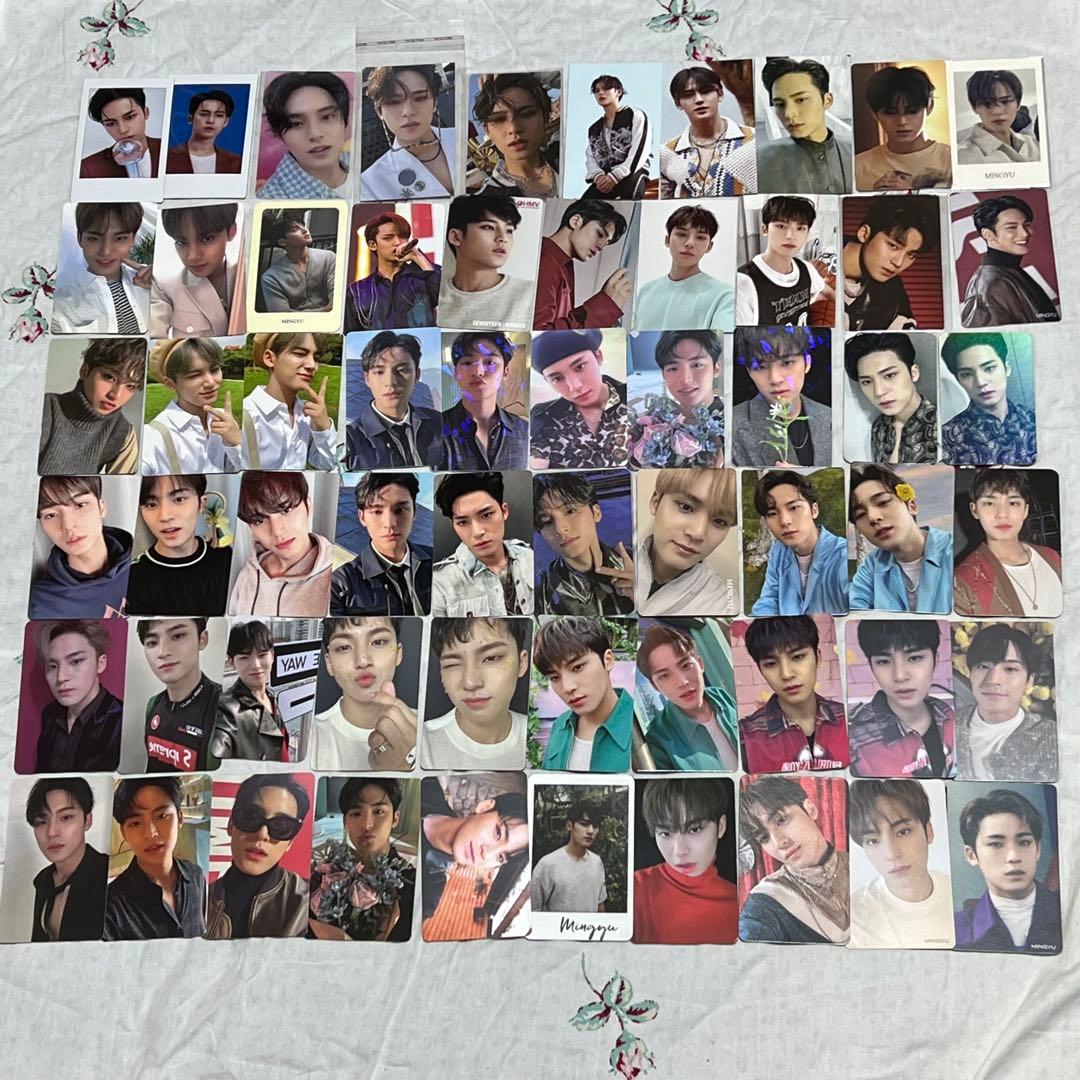 SEVENTEEN ミンギュ トレカ グッズ うちわ アルバム まとめ売り