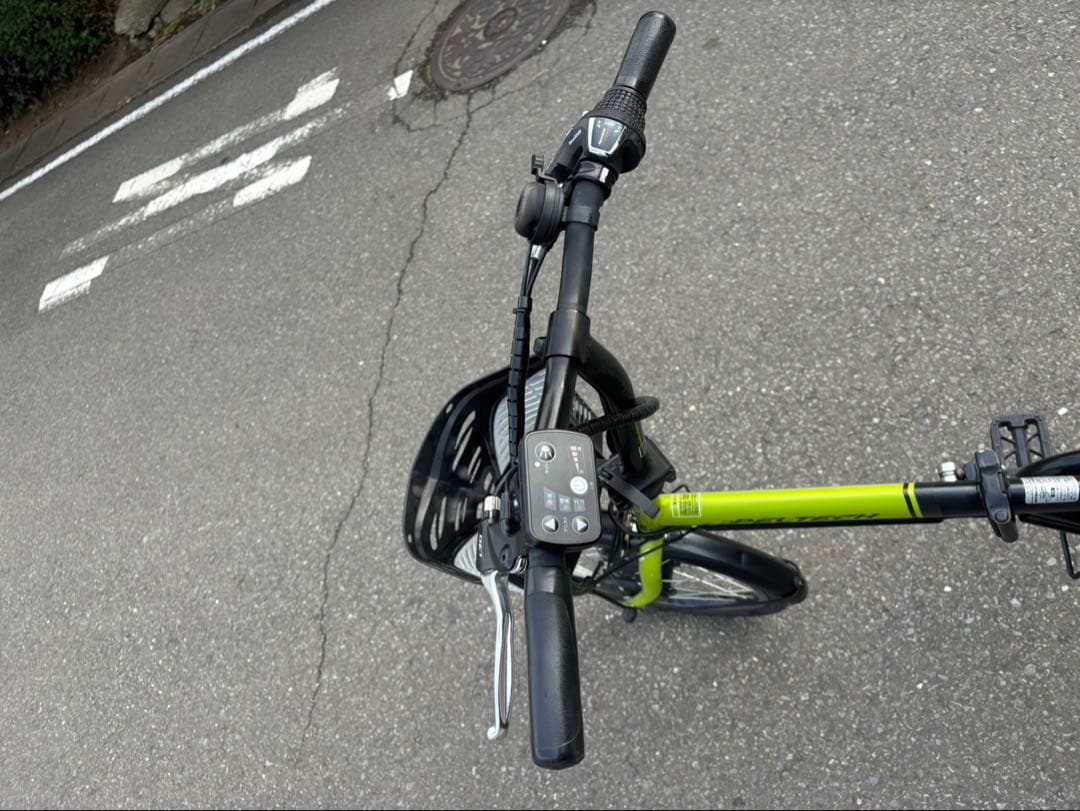 折りたたみ電動アシスト自転車　peltech
