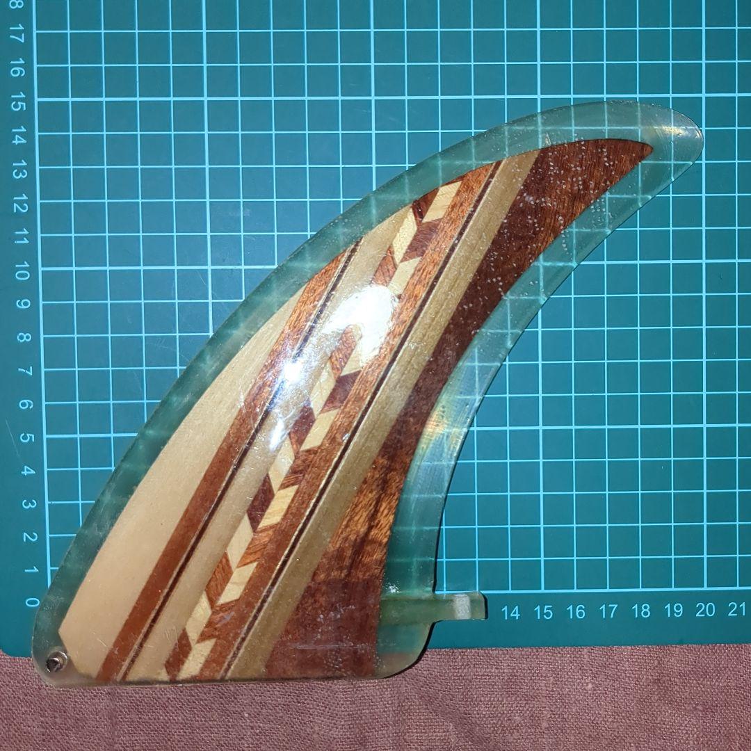 6インチ　ウッドフィン　センター　ボンザーフィン