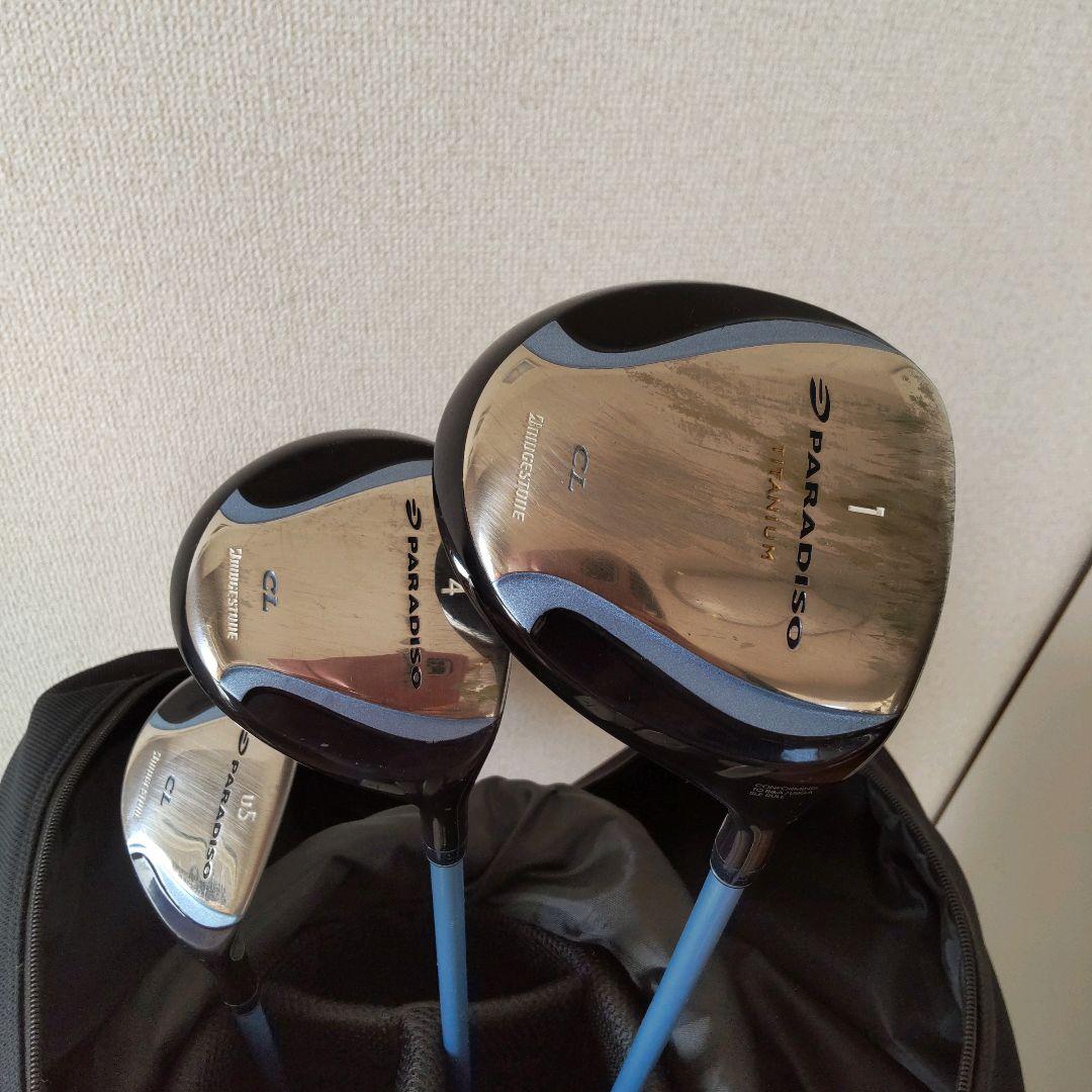 レディース コースデビュー☆ゴルフクラブ ハーフ７本セット キャディバッグ付き