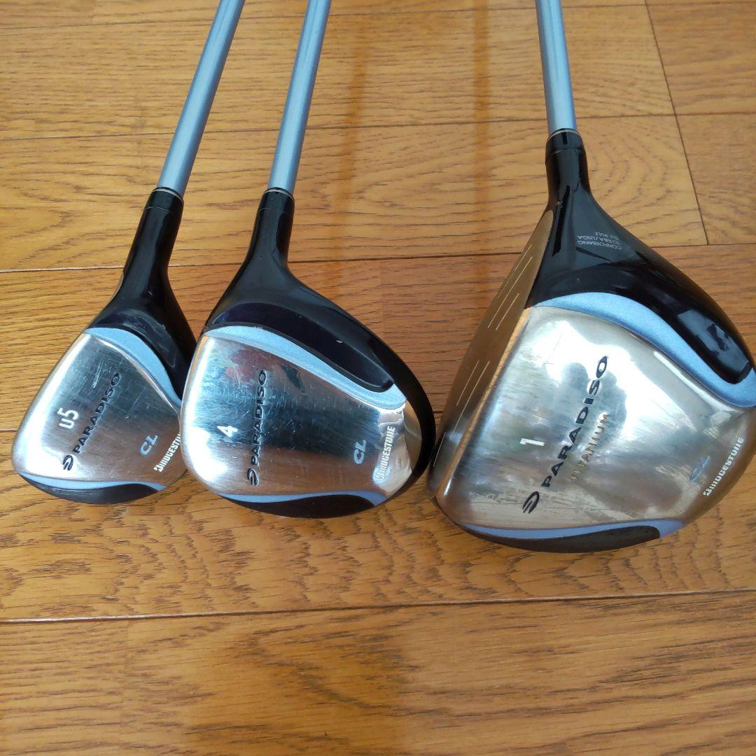 レディース コースデビュー☆ゴルフクラブ ハーフ７本セット キャディバッグ付き