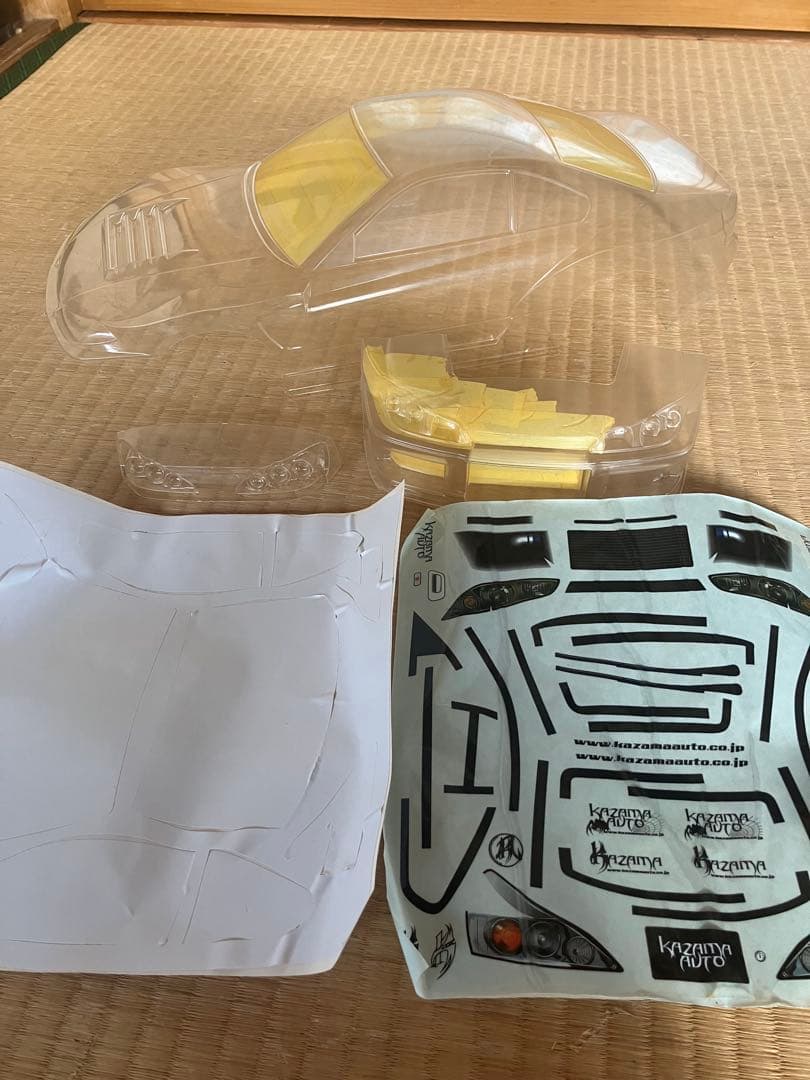 希少 風間オートドリフトボディD-LINK promode15 カット済