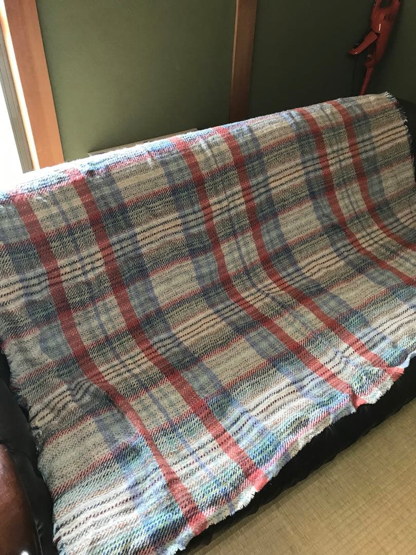 TWEEDMILL マルチカラーブランケット　fog linen work