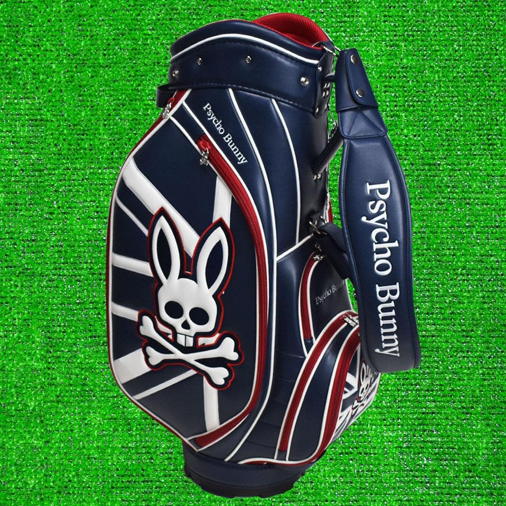 そ*ら様 Psycho Bunny/サイコバニー ゴルフ キャディバッグ９型 新