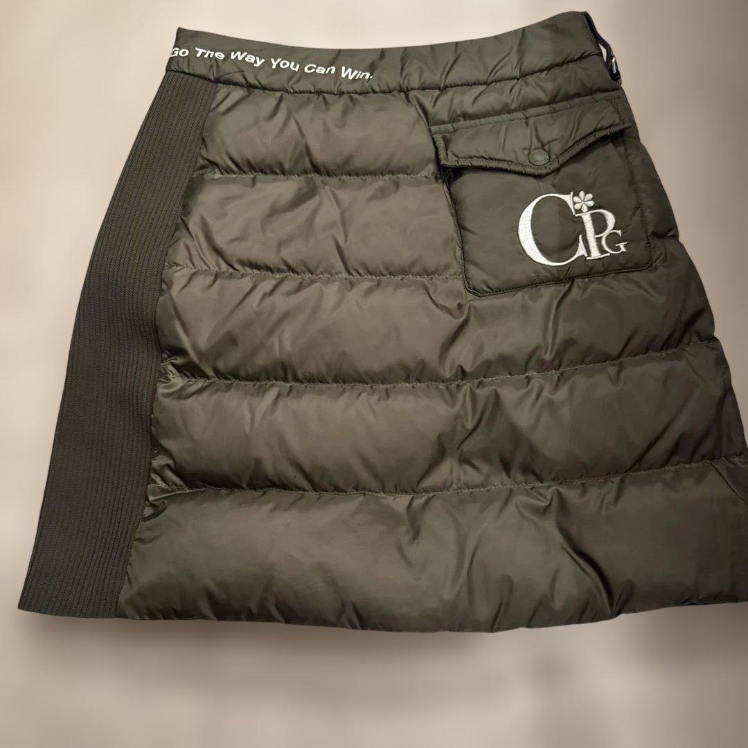 CPG カーキ　ダウンスカート