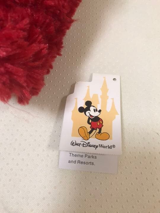 希少★海外2003バレンタイン限定☆赤ダッフィーディズニーベア