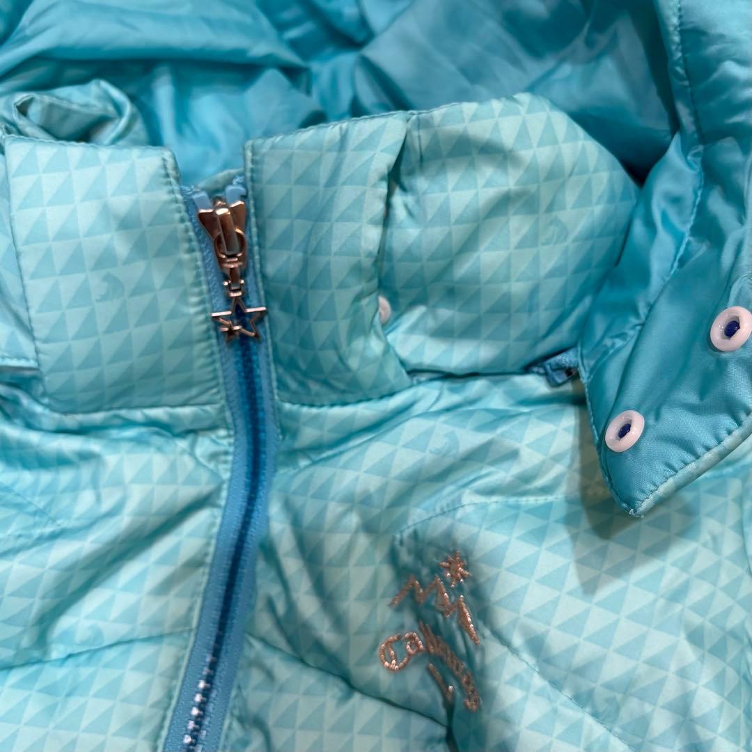 新品✨キャロウェイ ゴルフウェア ダウンジャケット 2way ダウンベスト 青