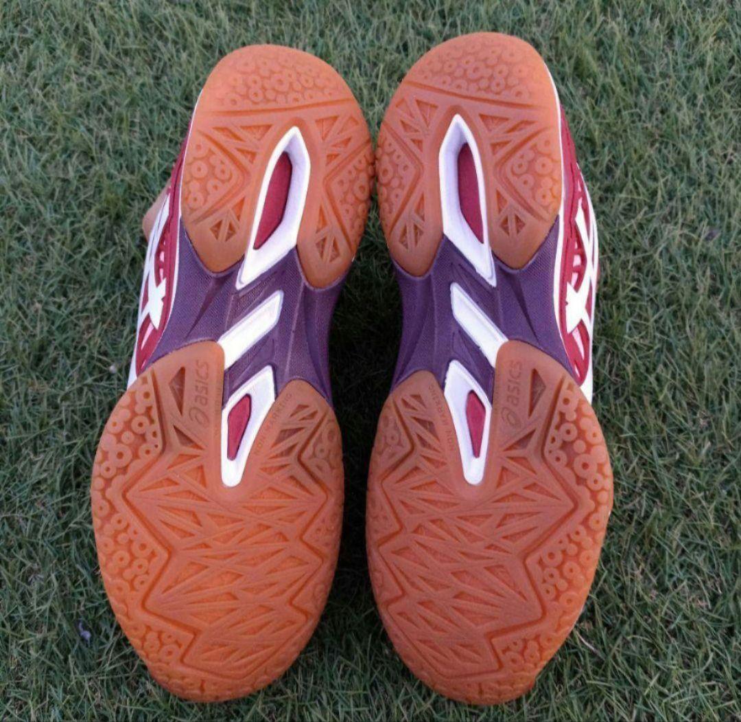 アシックス レディースバトミントンシューズ24.5cm