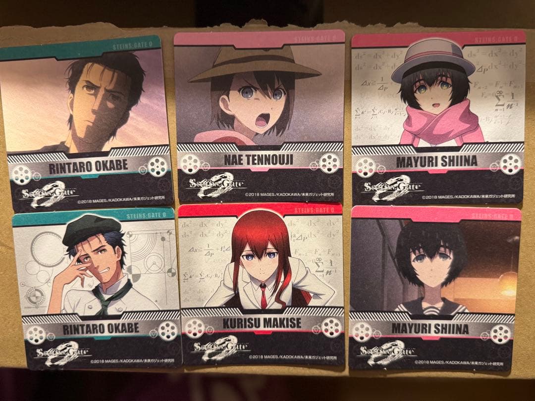 シュタインズ・ゲート　アニオン　特典コースター　シュタゲ