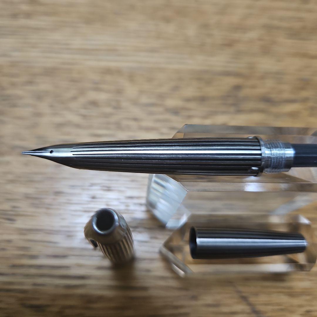 【幻の希少品】 PILOT ミュー ストライプ 廃盤 蝕刻　ヴィンテージ 超美品