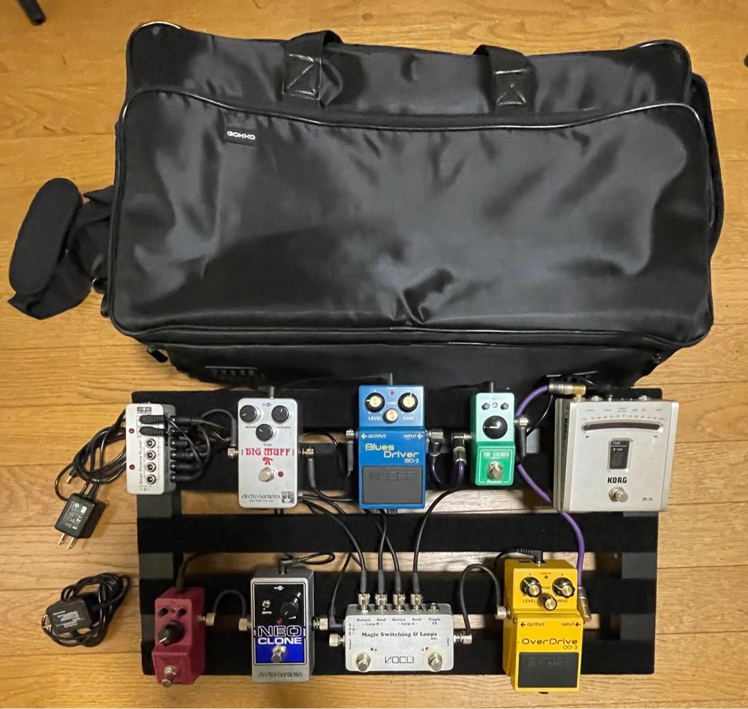 エフェクターボードセット BOSSやIbanez