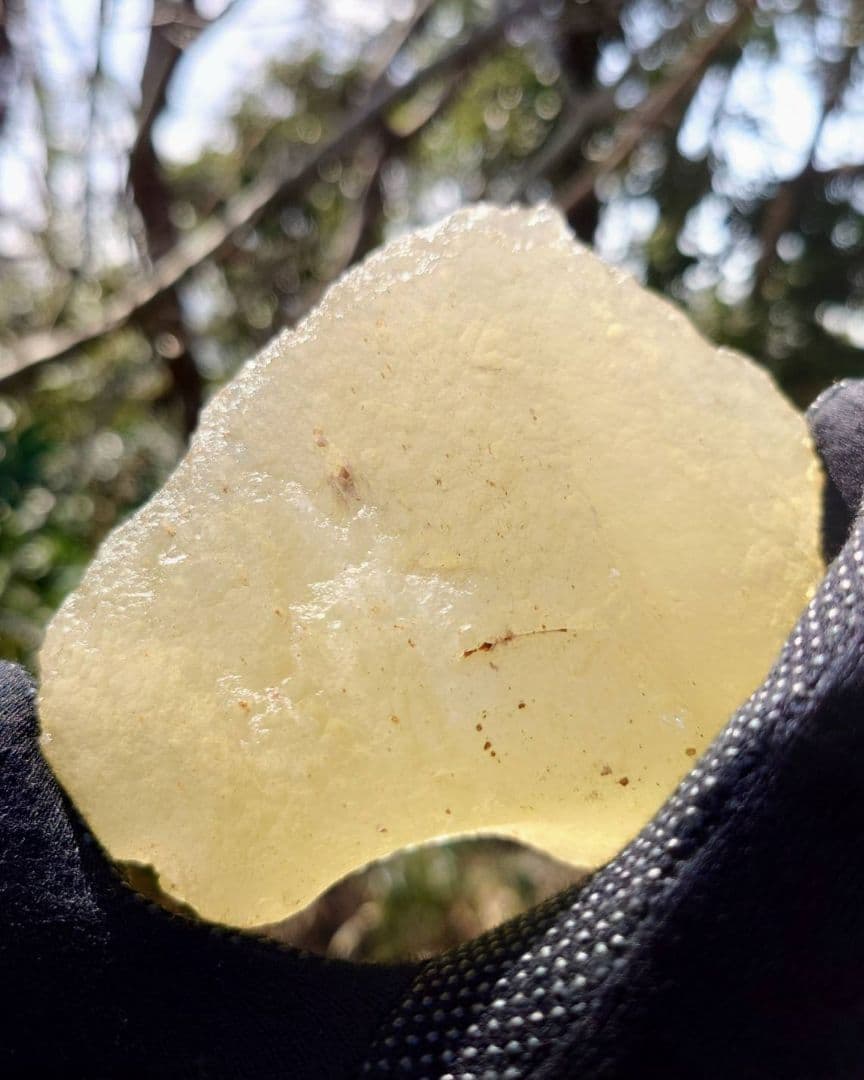 リビアングラス 492g⭐️インパクトガラス メテオライト隕石