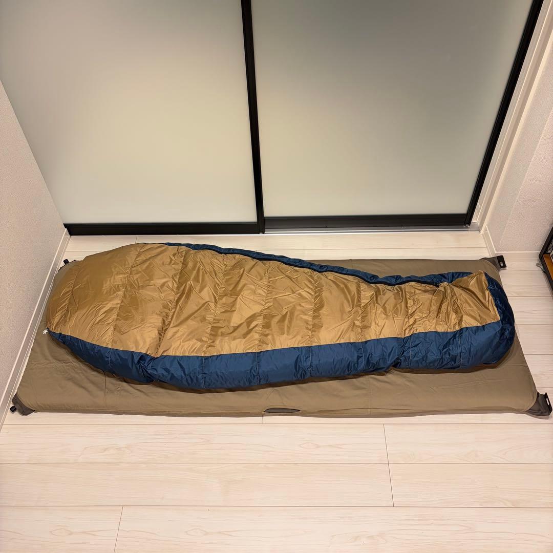 【美品】NANGA オーロラライト600DX レギュラー マット シーツ セット