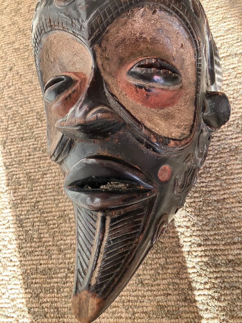 Luluwa Mask コンゴ ルルワ族のマスク アフリカンアート