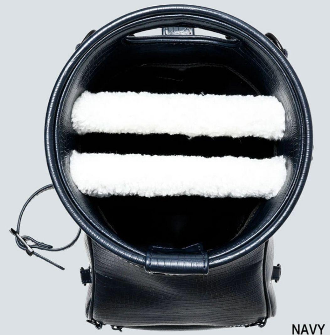 本間ゴルフ キャディバッグ ネイビー