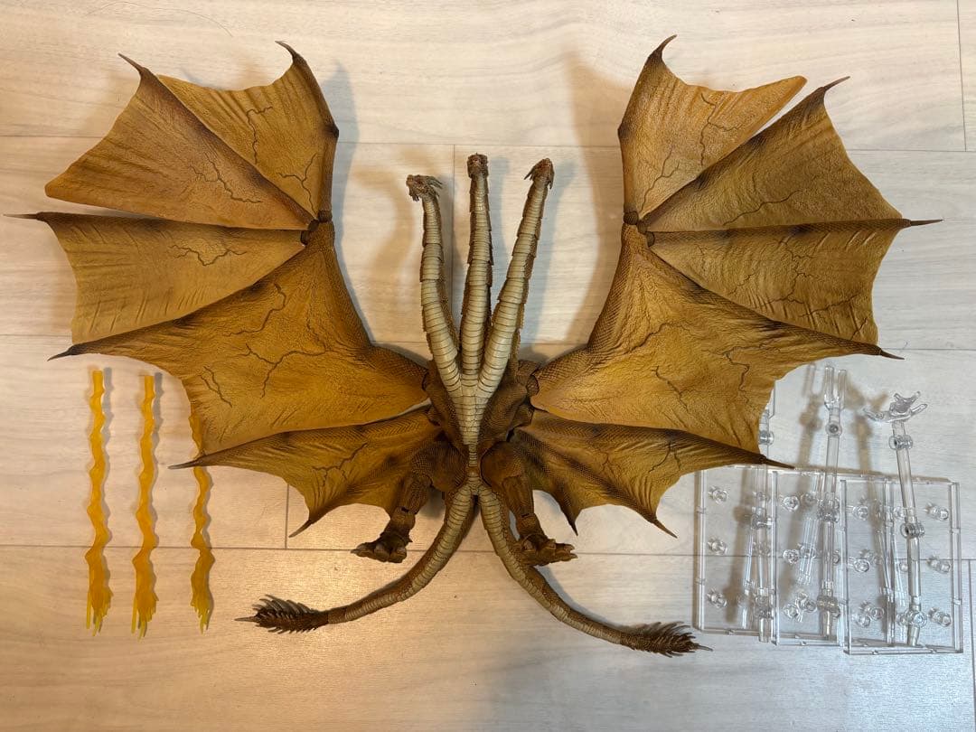 hiyatoys ハイヤトイズ　ゴジラ　ギドラ　ラドン　モスラ フィギュアセット