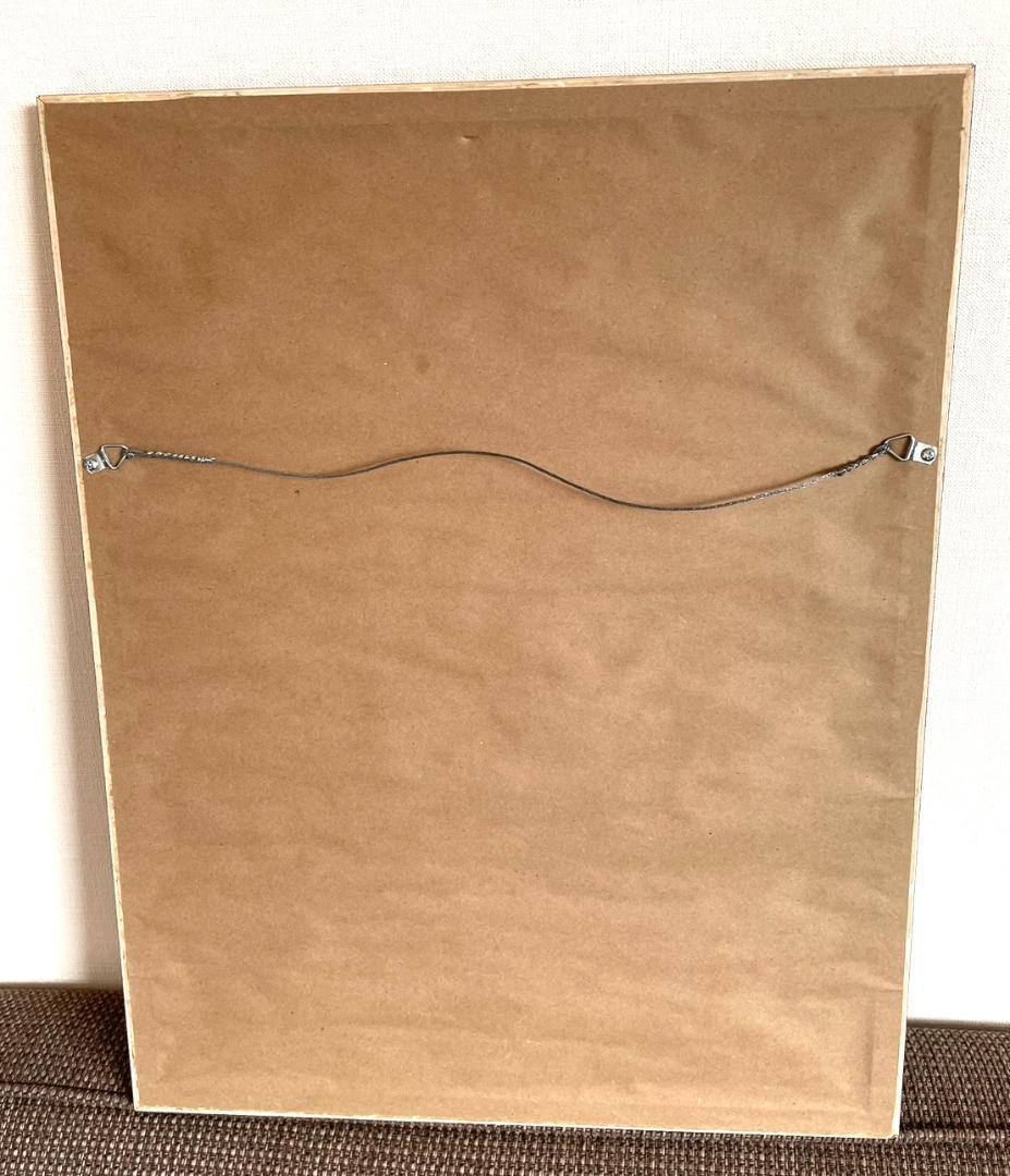 美品！吉田博 自摺「櫻八題 春雨」直筆サイン 大判 新版画 木版画