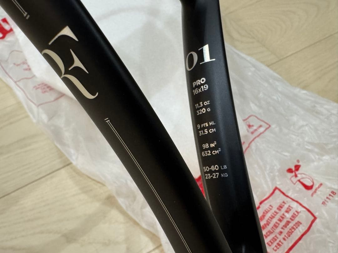 ウィルソン wilson RF 01 PRO G3 新品 フェデラー