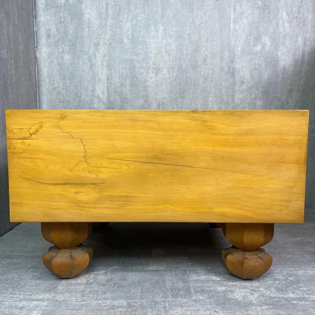 高級天然木 本榧 碁盤 ヘソあり 約5.6寸 蛤碁石 那智黒石 本カヤ 囲碁