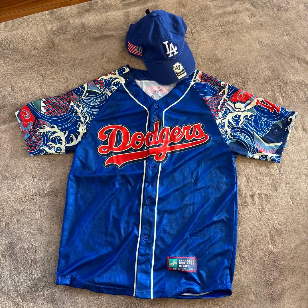 ドジャース ジャパン ユニフォーム M 野球帽 LA 大谷翔平