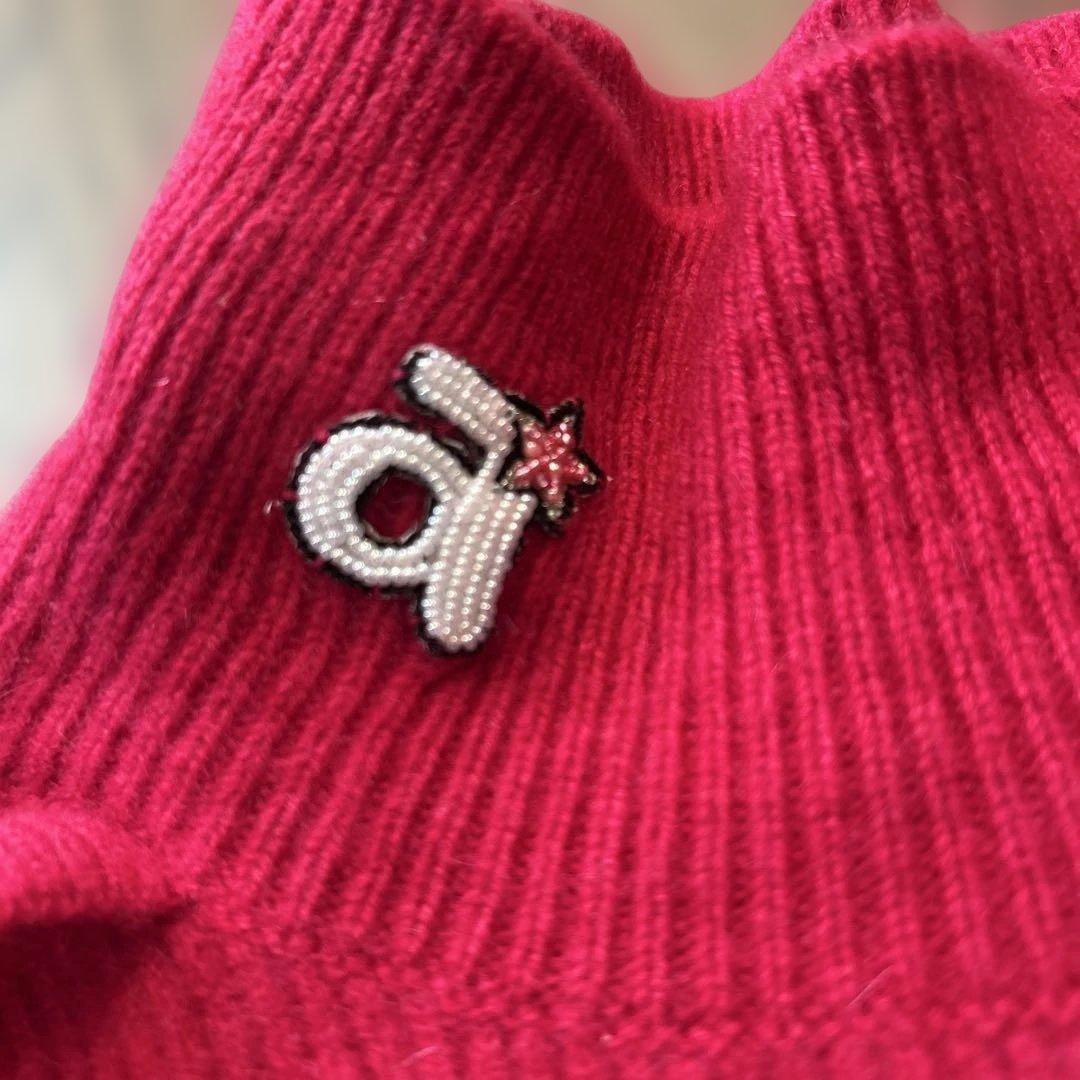 archivio アルチビオハイネックプルオーバーモックネック ニット カシミヤ